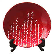 decorative plate with stand