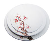 set of 3 round dishes 