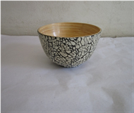 rice bowl with eggshell