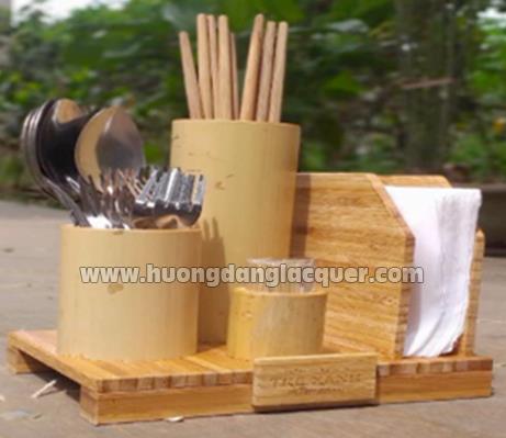 set holder chopsticks & spoon