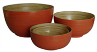 set of 4 salad bowls