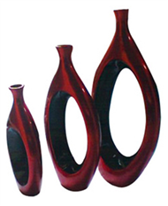 set of 3 vases 