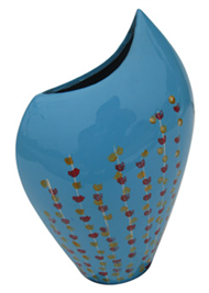 acquer flower vases 