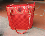 Vietnam Bamboo & Jute handbag