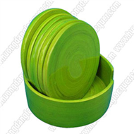 bamboo round box with 6 coaters