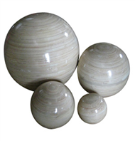 set of 4 round balls