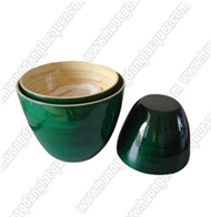 set of 3 bamboo bowls