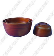 set of 3 bamboo bowls