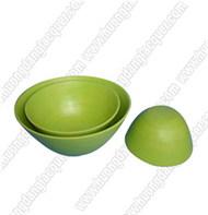 set of 3 bamboo bowls