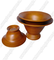 set of 3 bamboo bowls