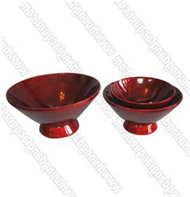 set of 3 bamboo bowls