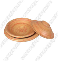 set of 3 bamboo bowls