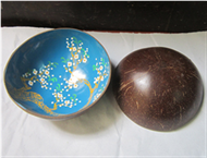 lacquer coconut bowl