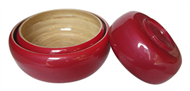 set of 3 bamboo bowls