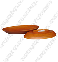 set of 2 bamboo boat bowls