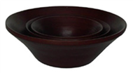 set of 3 bamboo bowl