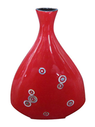 Lacquer vase