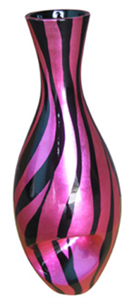 Lacquer vase