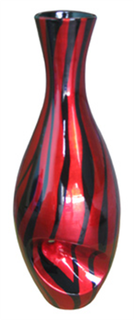 Lacquer vase