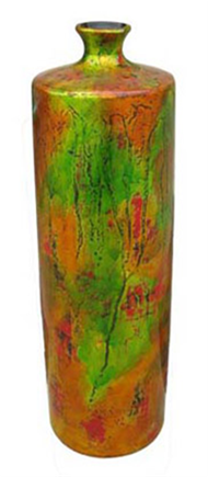 Lacquer vase