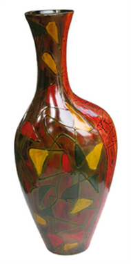 Lacquer vase