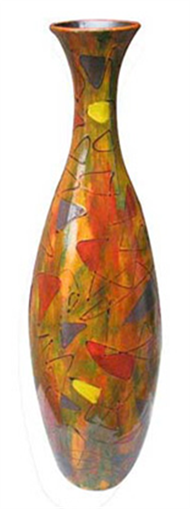 Lacquer vase