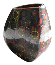 Lacquer vase